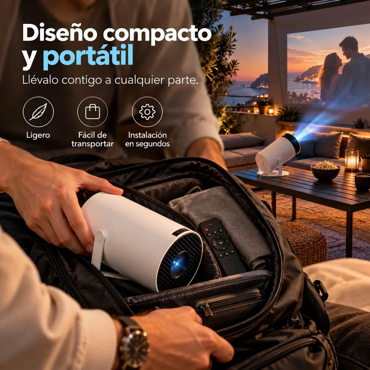VisionGo™ Proyector Portátil