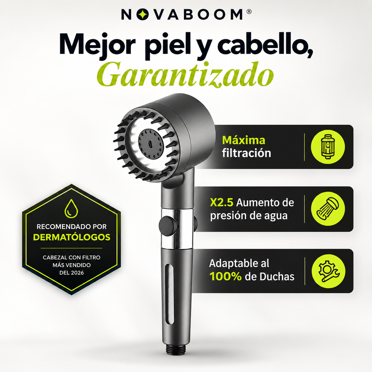 Cabezal de ducha Aquapro™